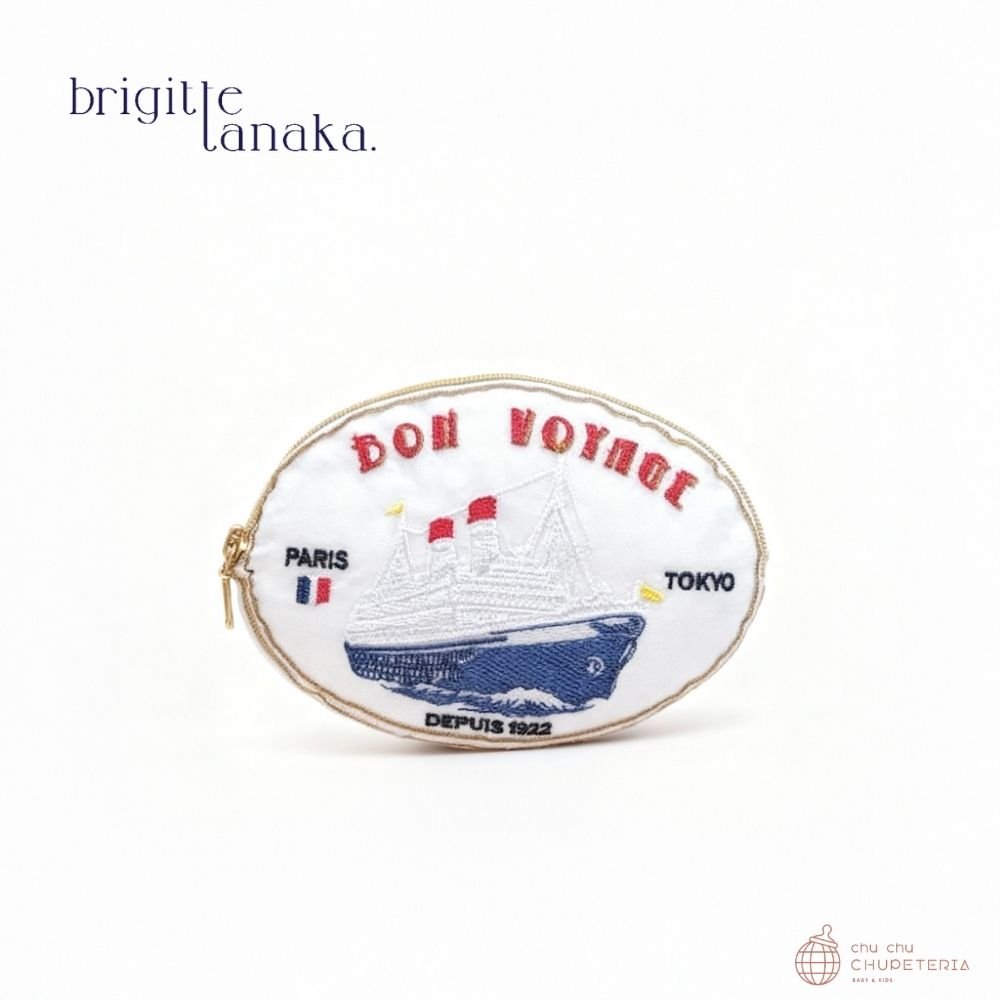 《即納/6月中旬入荷予定》《送料無料》【Brigitte Tanaka】26SS Collection - Bon Voyage Paquebot Pouch _1 _ chu chu CHUPETERIA