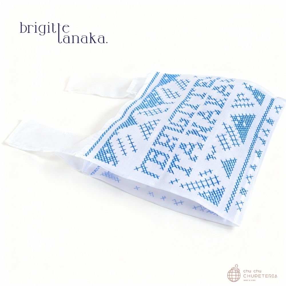 《即納/6月中旬入荷予定》《送料無料》【Brigitte Tanaka】26SS Collection - Point Croix BT Blue Bag _2 _ chu chu CHUPETERIA