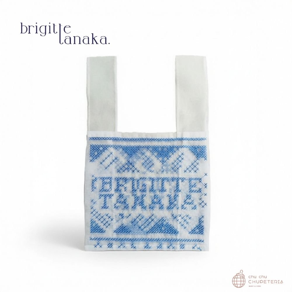 《即納/6月中旬入荷予定》《送料無料》【Brigitte Tanaka】26SS Collection - Point Croix BT Blue Bag _1 _ chu chu CHUPETERIA
