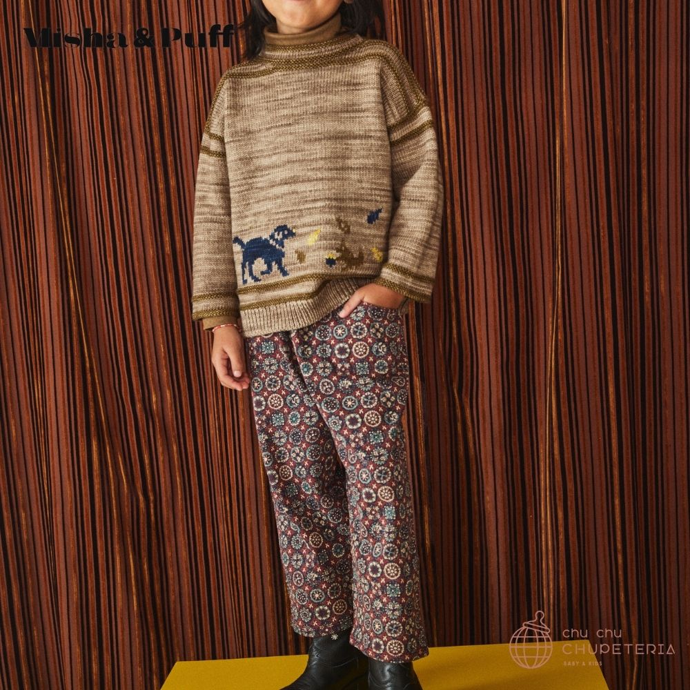 Misha & Puff】Camp Pant - Madder Root Folk Tile (25WI Drop1) – chu