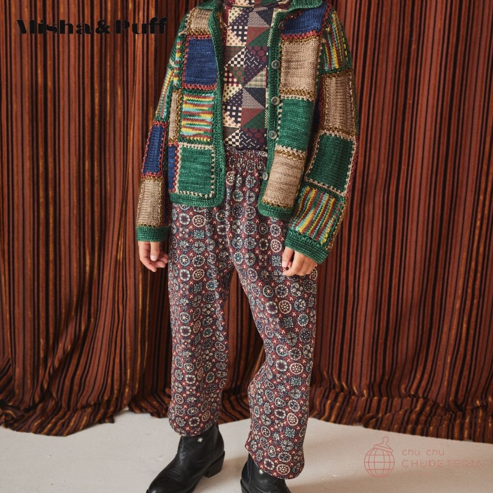 ボトムス・スパッツ misha & puff APant Madder Root Patchwork 正規