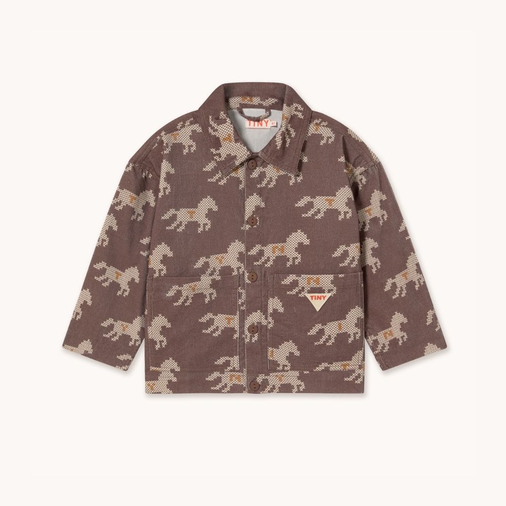 【TINYCOTTONS】HORSES CORDUROY JACKET - 26AW Drop2 _ chu chu CHUPETERIA