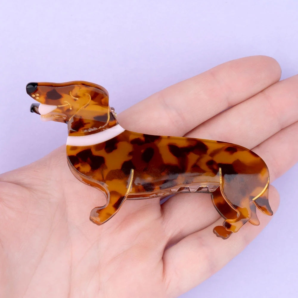【Coucou Suzette】Dachshund Hair Claw _ chu chu CHUPETERIA