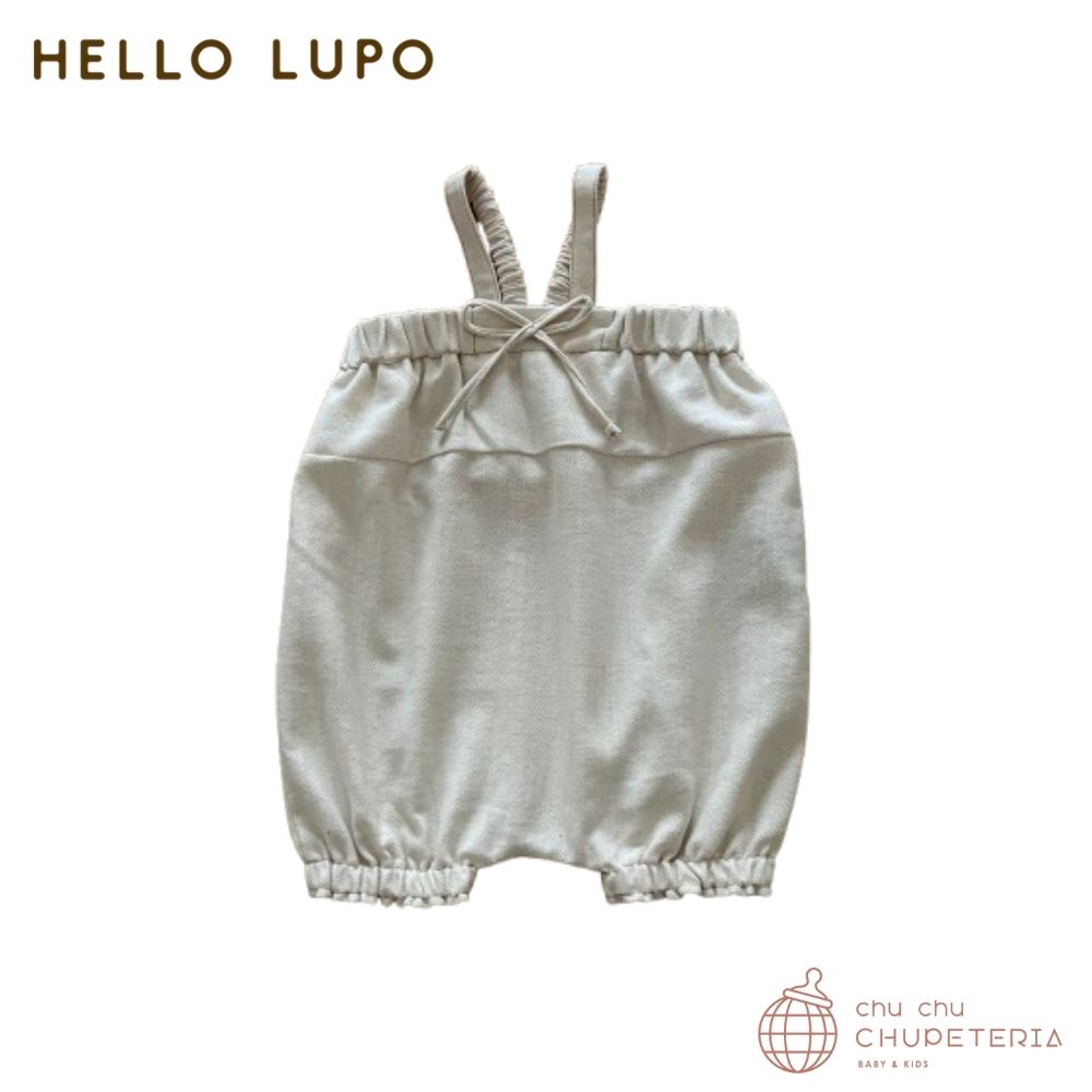 HELLO LUPO サロペット HELLO LUPO Zen tuta, lill check サロペット - ロンパース