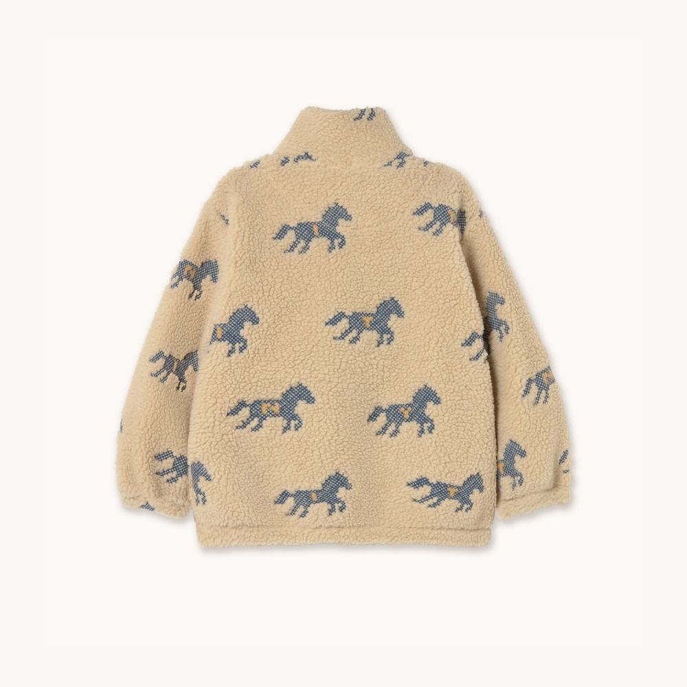 【TINYCOTTONS】HORSES SHERPA SWEARSHIRT - 26AW Drop2 _ chu chu CHUPETERIA