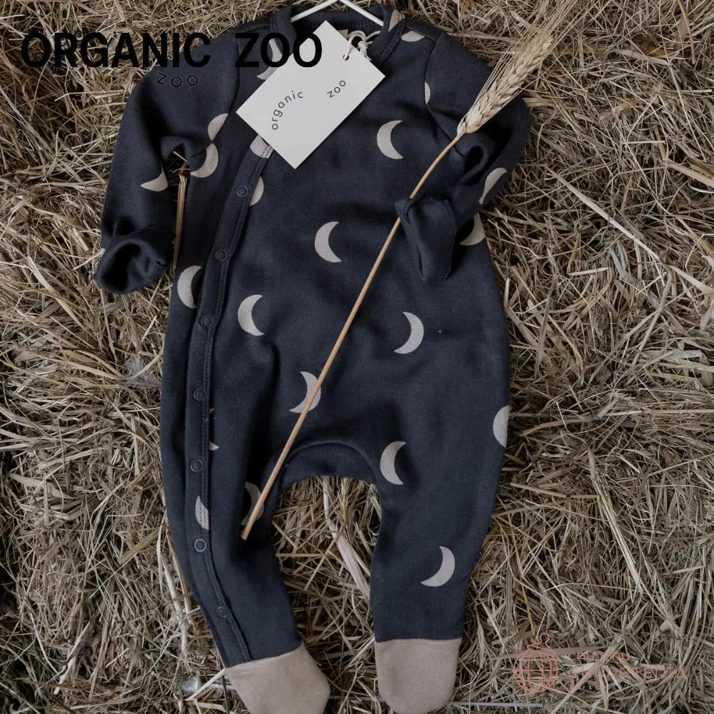 送料無料｠【organic zoo】Charcoal Midnight Suit w/ contrast feet