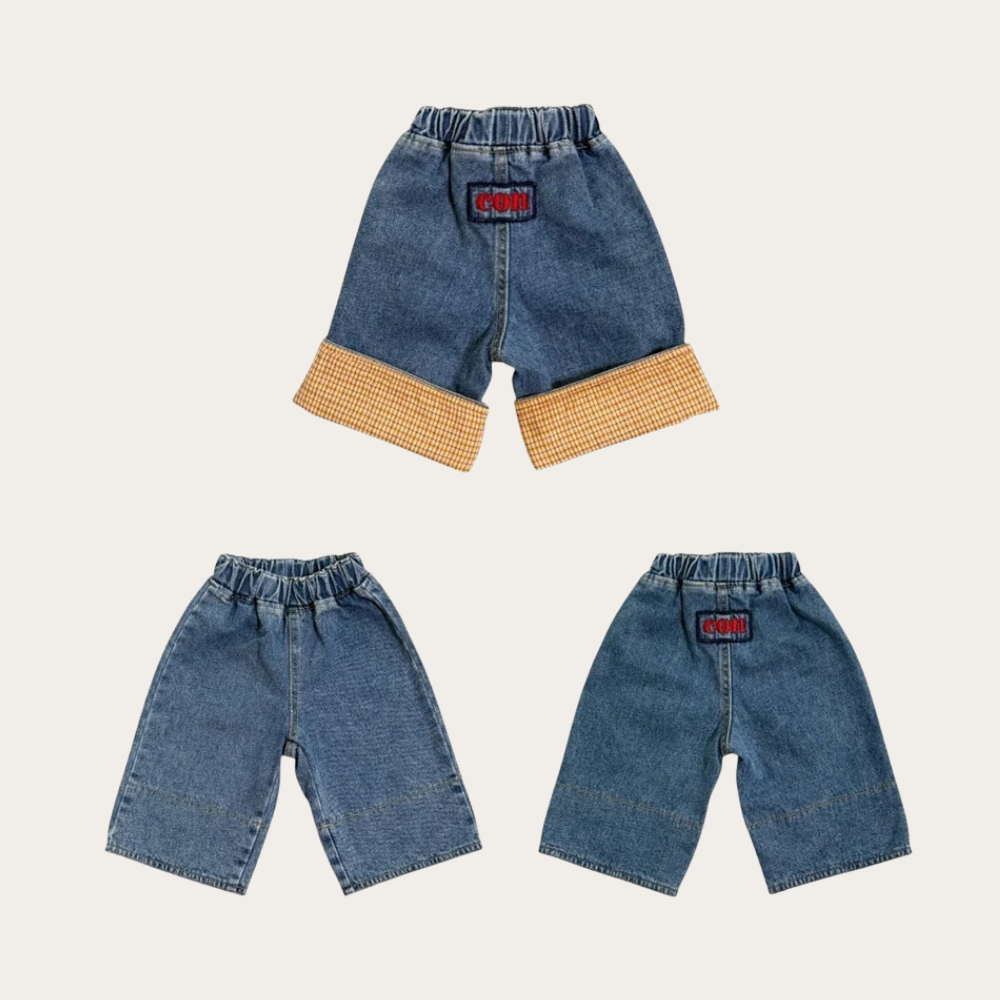 【con】Wash Roll-Up Denim _ chu chu CHUPETERIA