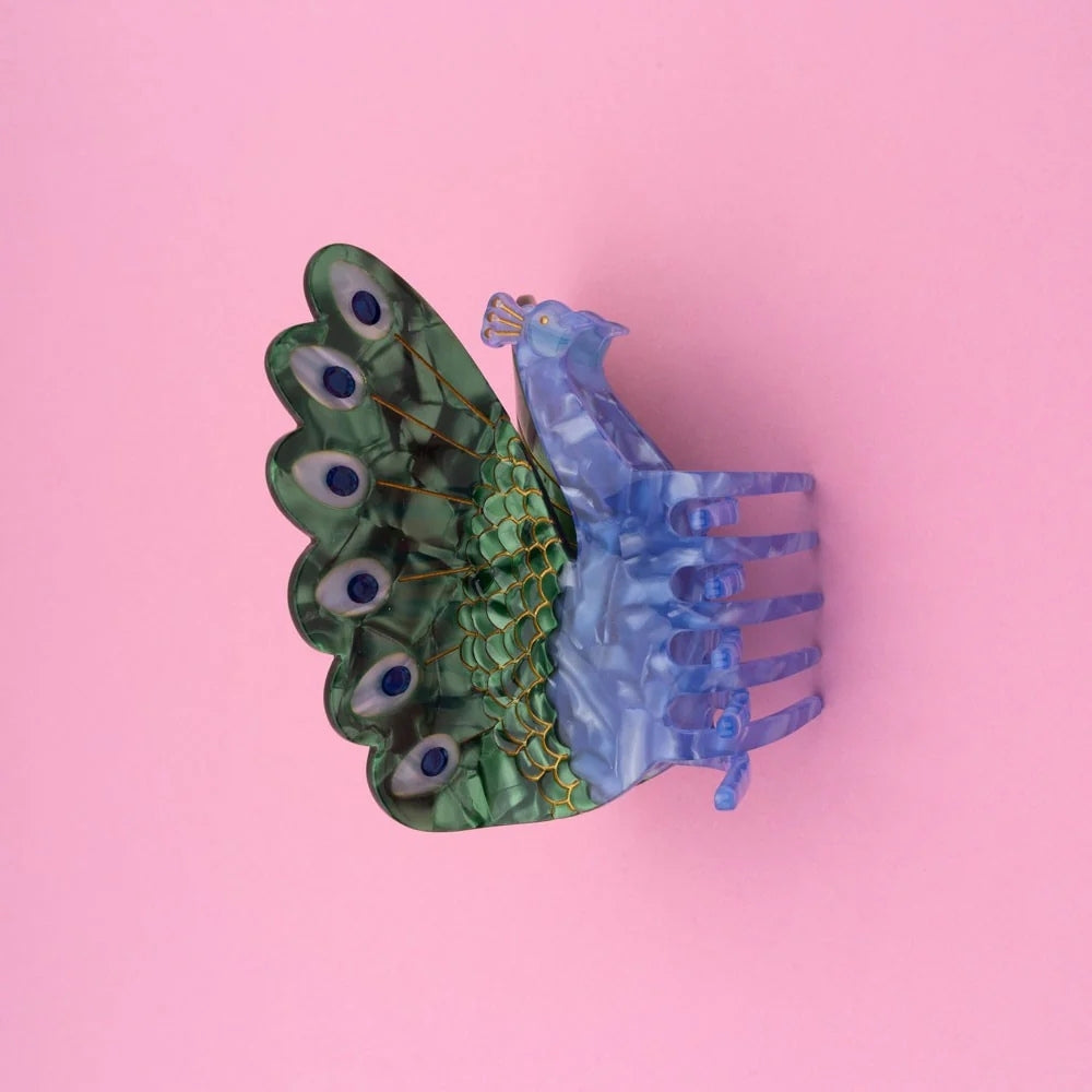 【Coucou Suzette】Peacock Hair Claw _ chu chu CHUPETERIA