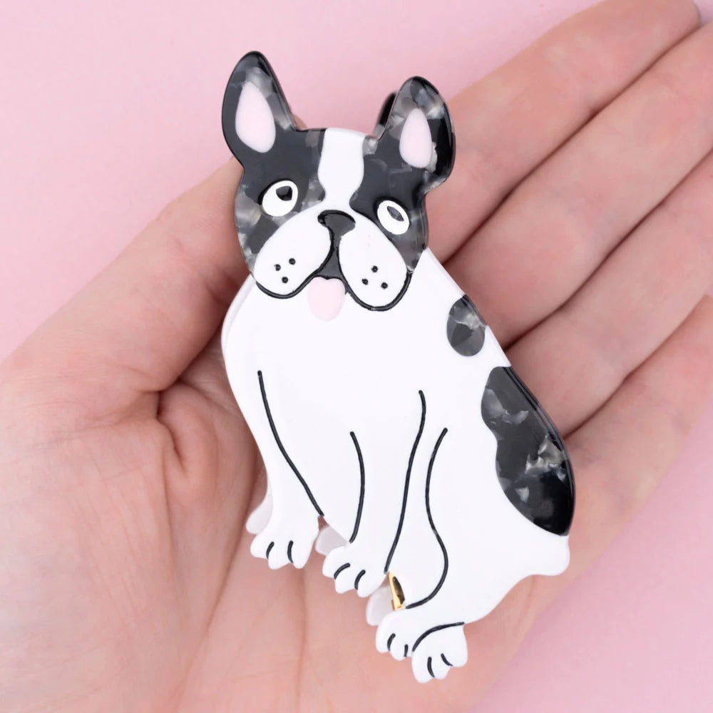 【Coucou Suzette】Bulldog Hair Claw _ chu chu CHUPETERIA
