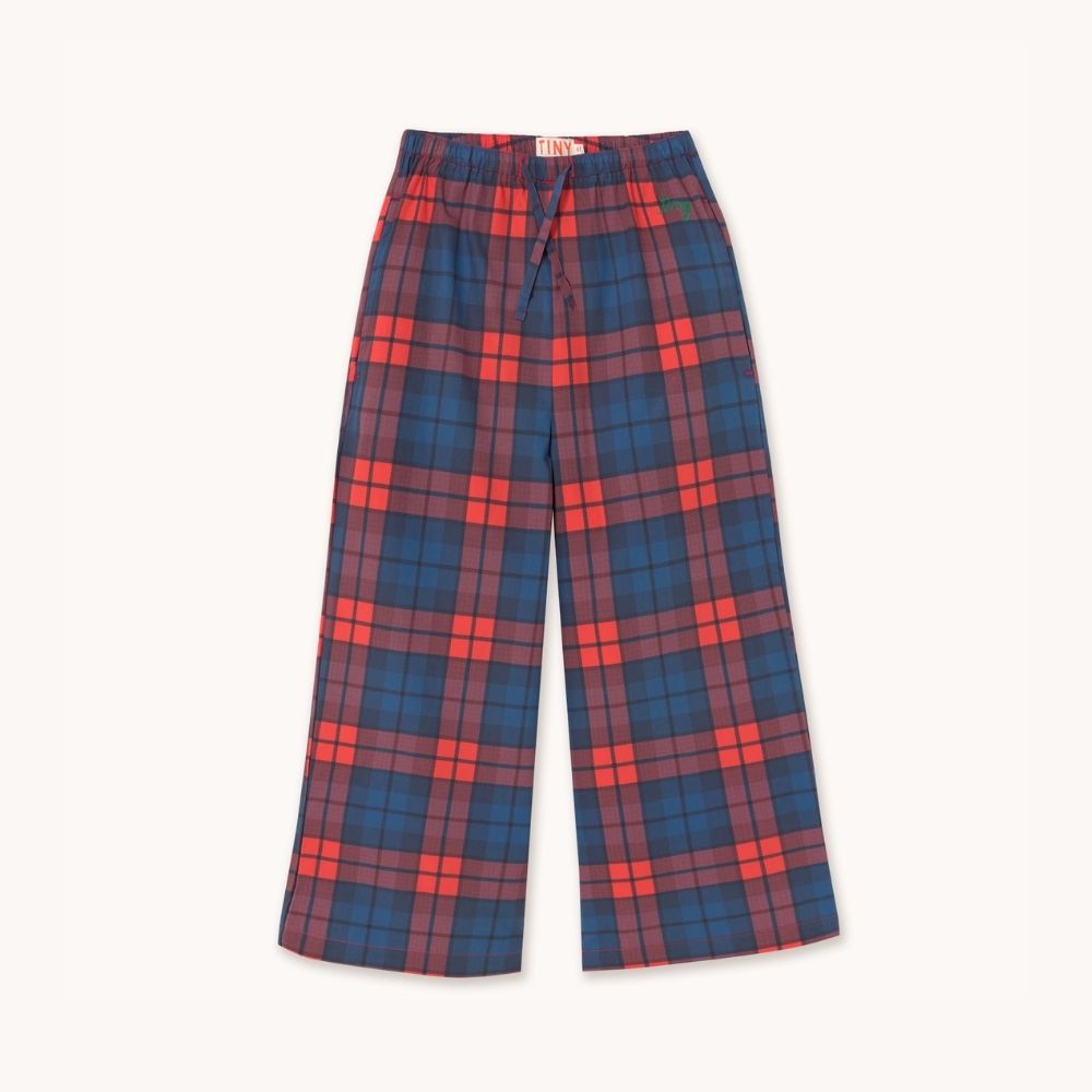 【TINYCOTTONS】CHECK POPLIN PANT - 26AW Drop2 _ chu chu CHUPETERIA