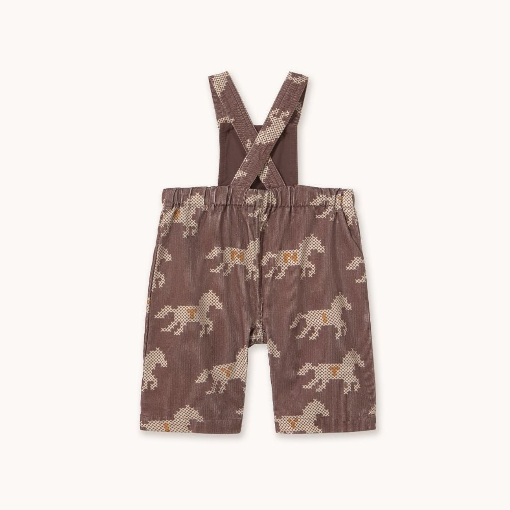 【TINYCOTTONS】BABY :  HORSES BABY CORDUROY  DUNGAREE - 26AW Drop2 _ chu chu CHUPETERIA
