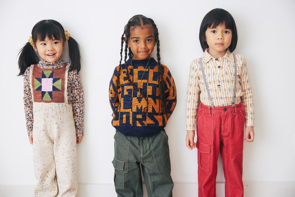 Misha & Puff】Alphabet Sweater - Ink – chu chu CHUPETERIA