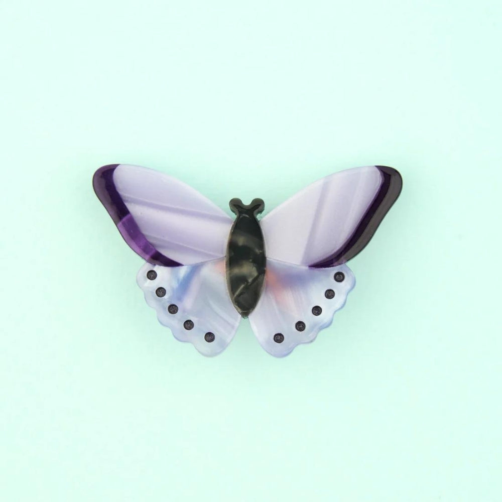 【Coucou Suzette】Purple Butterfly Hair Clip _ chu chu CHUPETERIA