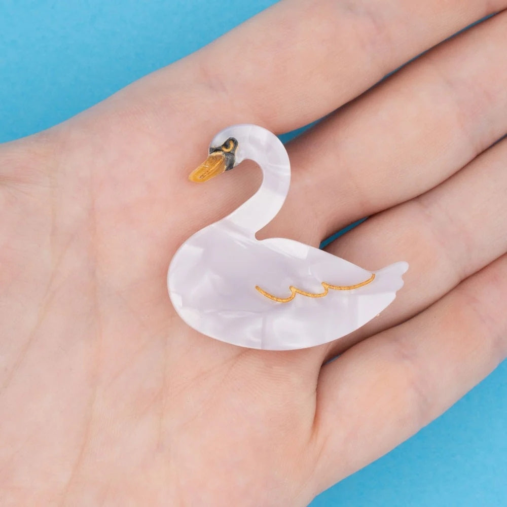 【Coucou Suzette】Swan Hair Clip _ chu chu CHUPETERIA