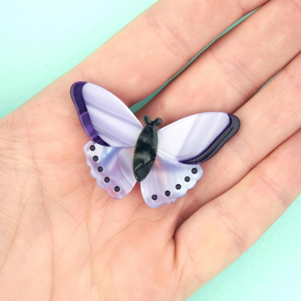 【Coucou Suzette】Purple Butterfly Hair Clip _ chu chu CHUPETERIA