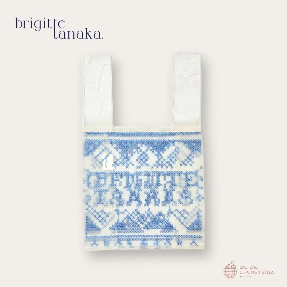 《即納/6月中旬入荷予定》《送料無料》【Brigitte Tanaka】26SS Collection - Point Croix BT Blue Bag _ chu chu CHUPETERIA