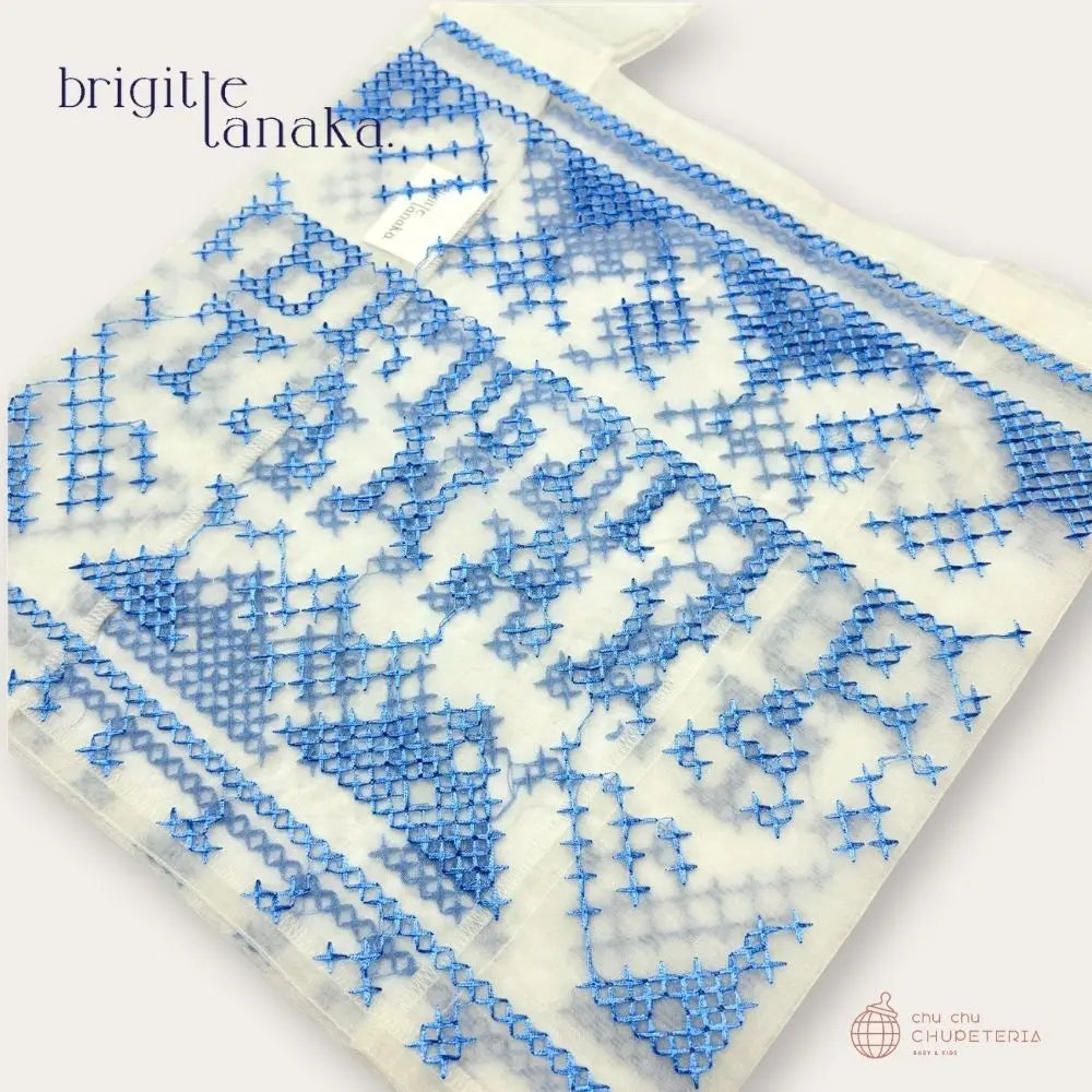《即納/6月中旬入荷予定》《送料無料》【Brigitte Tanaka】26SS Collection - Point Croix BT Blue Bag _ chu chu CHUPETERIA