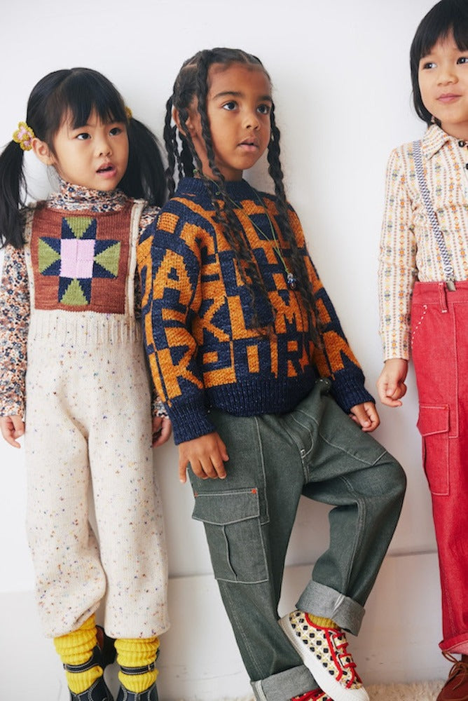 Misha & Puff】Alphabet Sweater - Ink – chu chu CHUPETERIA