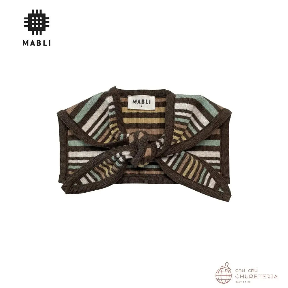 【MABLI】[26SS Drop2] CARAVAN NECKTIE - TREE HOUSE STRIPE - chu chu CHUPETERIA