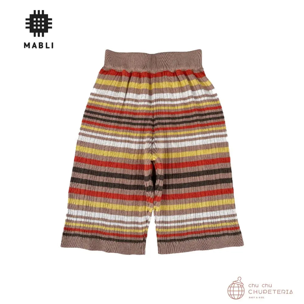 【MABLI】[26SS Drop2] CARAVAN PANTS - COACH SEAT STRIPE - chu chu CHUPETERIA