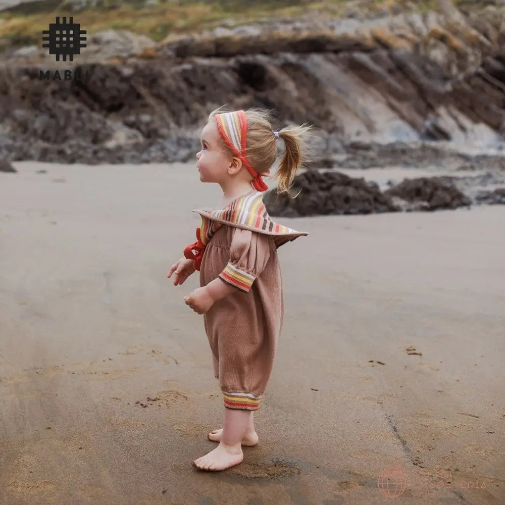 【MABLI】[26SS Drop2] CORDELIA ROMPER - PORTOBELLO - chu chu CHUPETERIA