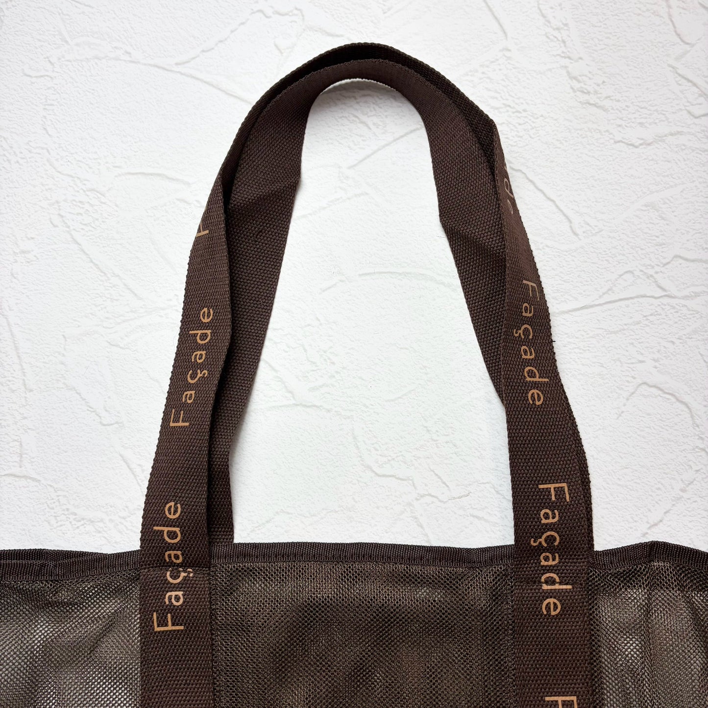 【Facade】Tote bag - Burgundy - 26AW _ chu chu CHUPETERIA