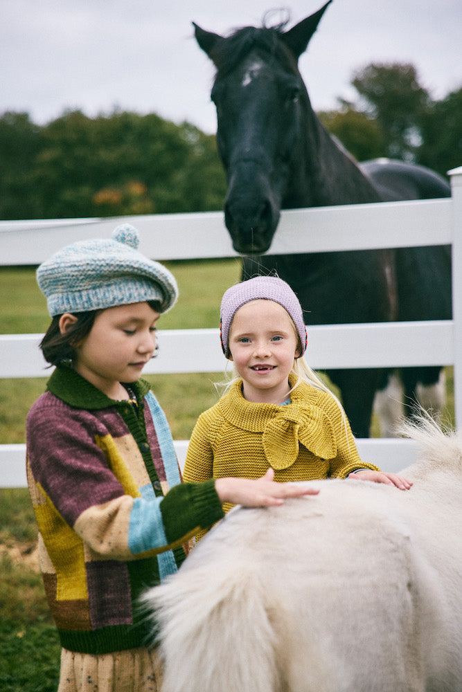 Misha & Puff】Topo Motley Cardigan - Leaf – chu chu CHUPETERIA