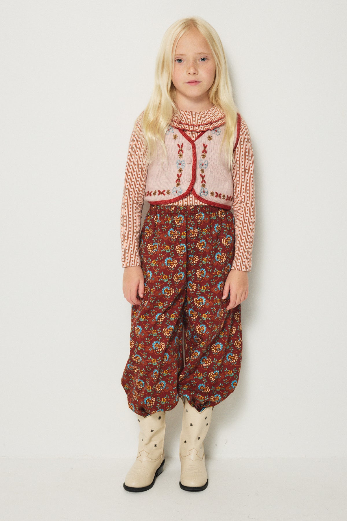【Misha&Puff】Sweetheart Top - Candyfloss Little House Floral - 26WI Drop1 _ chu chu CHUPETERIA