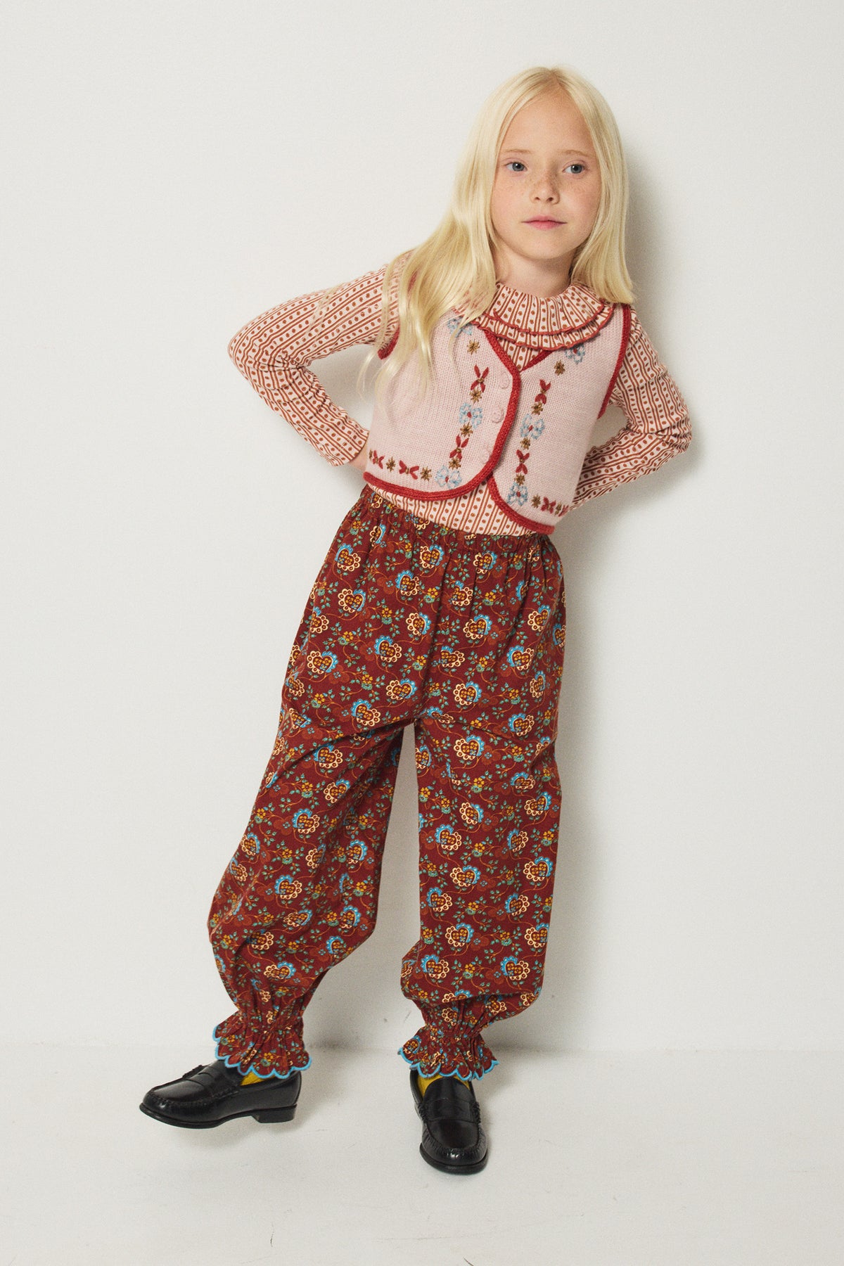 【Misha&Puff】Sweetheart Top - Candyfloss Little House Floral - 26WI Drop1 _ chu chu CHUPETERIA
