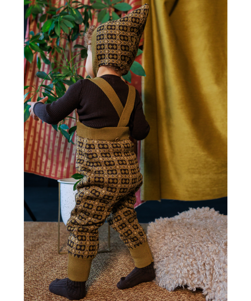 【MABLI】 Sylfaen Skinny Rib - Dark Chocolate _ chu chu CHUPETERIA