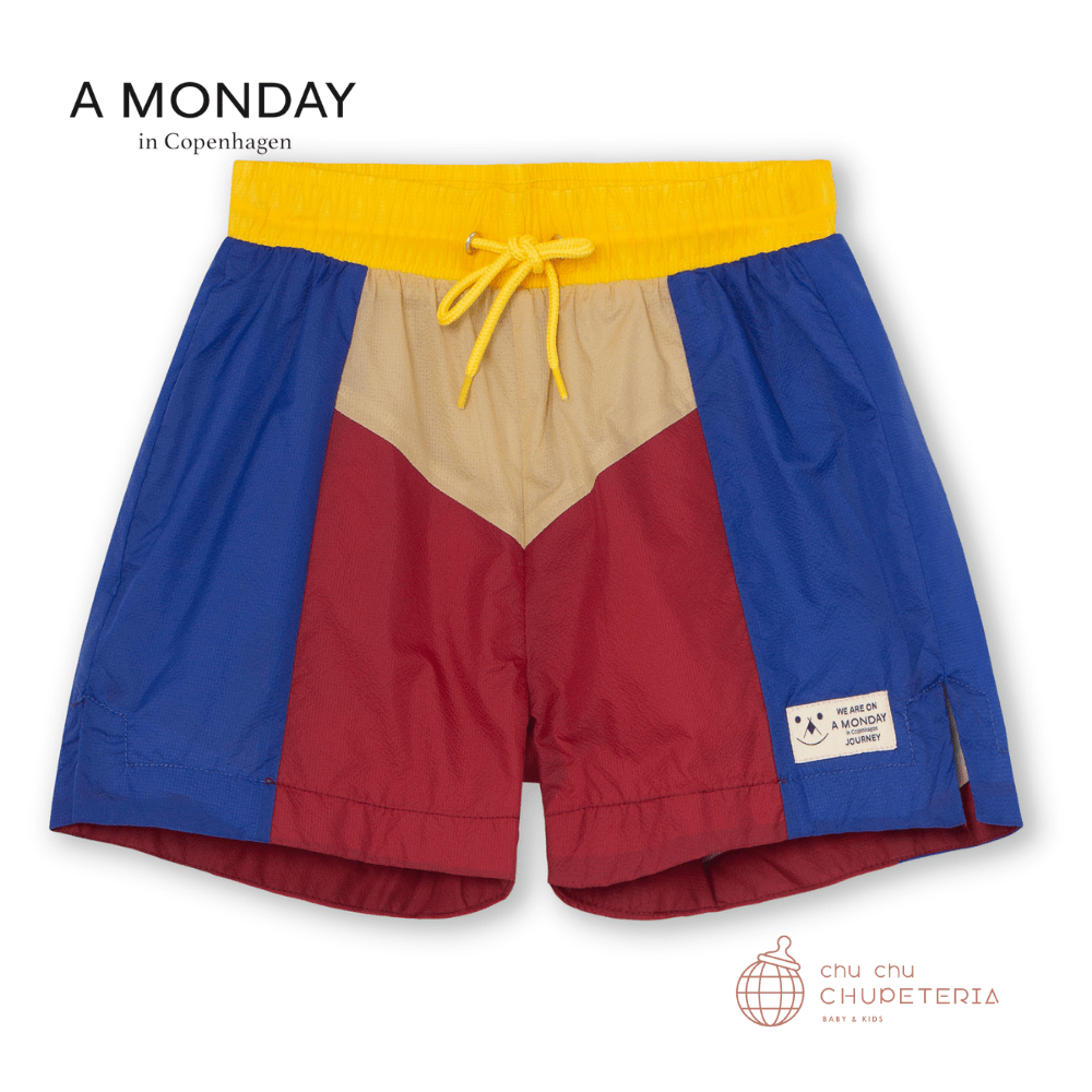 【A MONDAY】Jacky Shorts - Blue Print _1 _ chu chu CHUPETERIA