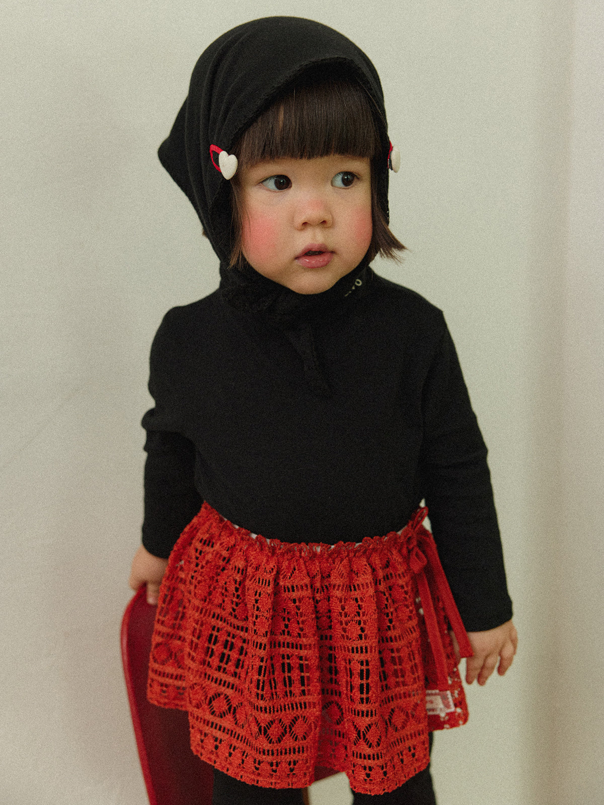 【avo】EYELET PETITE SKIRT _ chu chu CHUPETERIA