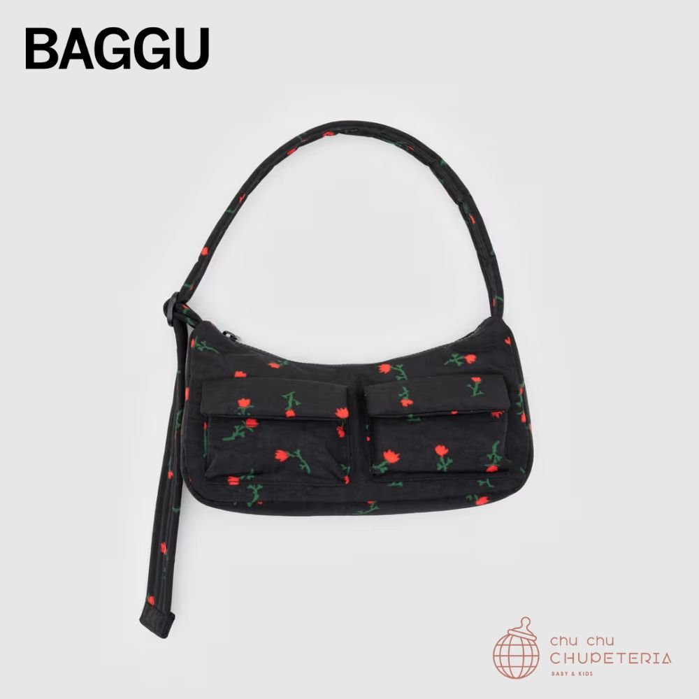 【BAGGU】Cargo Shoulder Bag - Painted Wildflower _1 _ chu chu CHUPETERIA