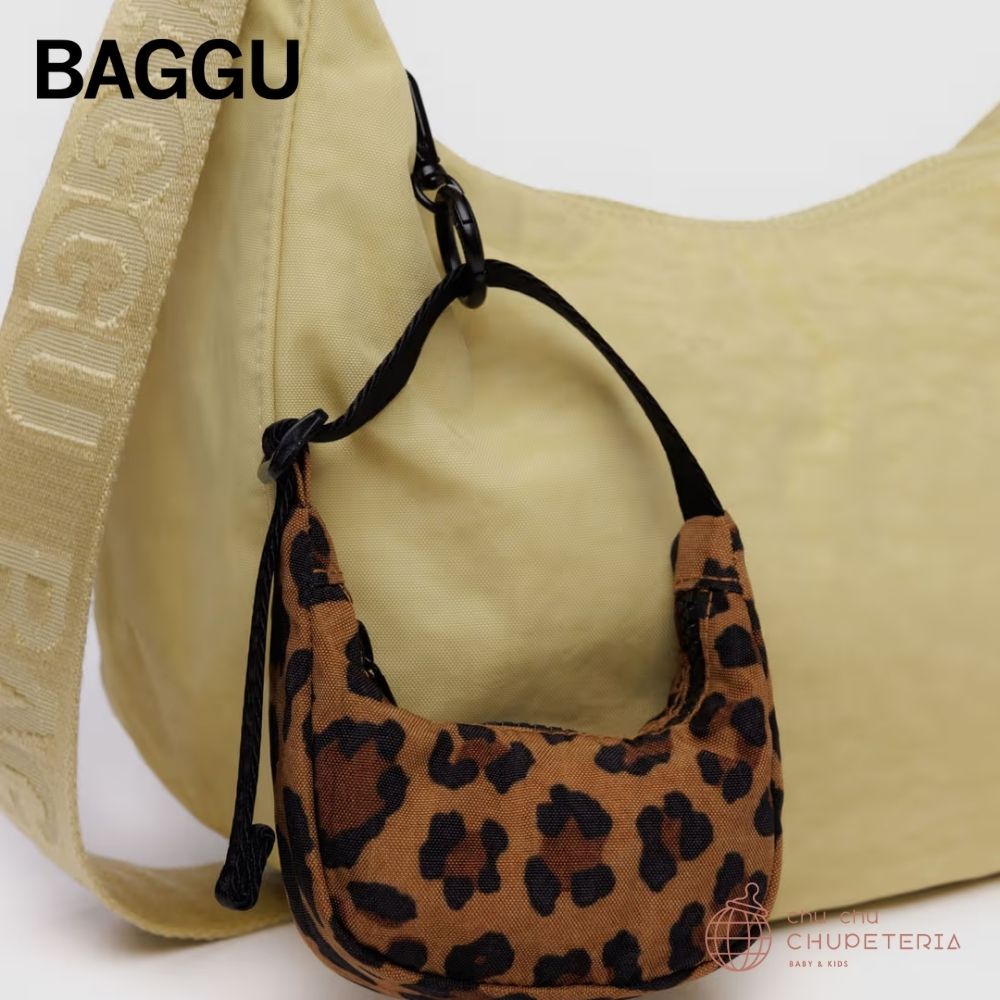 【BAGGU】Crescent Bag Charm - Leopard _2 _ chu chu CHUPETERIA