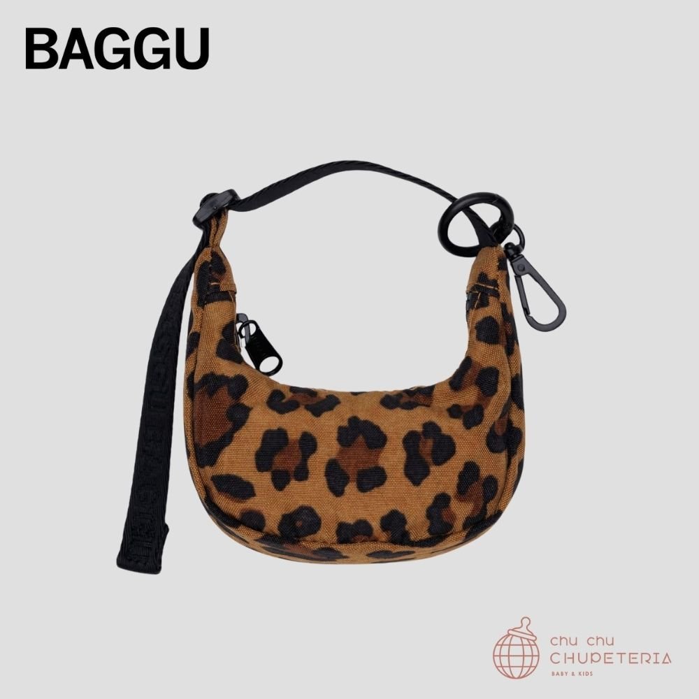 【BAGGU】Crescent Bag Charm - Leopard _1 _ chu chu CHUPETERIA