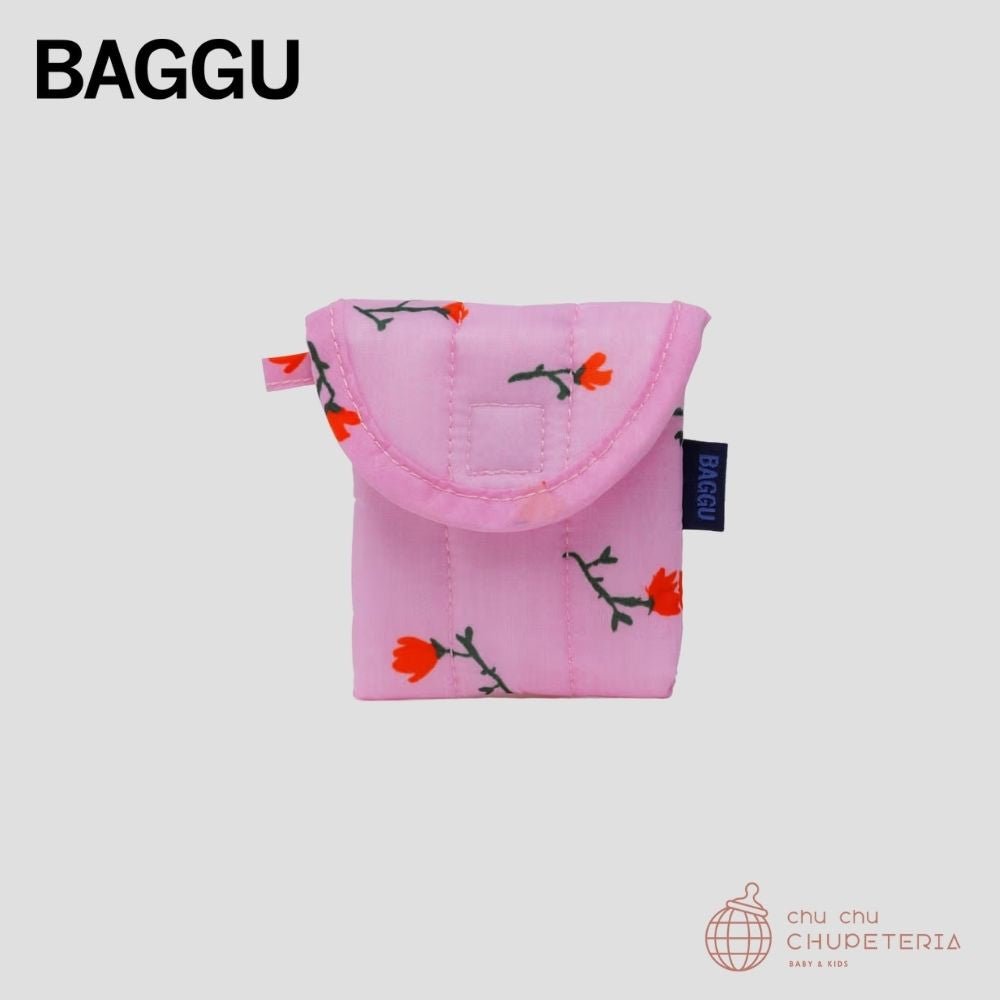 【BAGGU】Puffy Earbuds Case - Painted Wildflower _1 _ chu chu CHUPETERIA