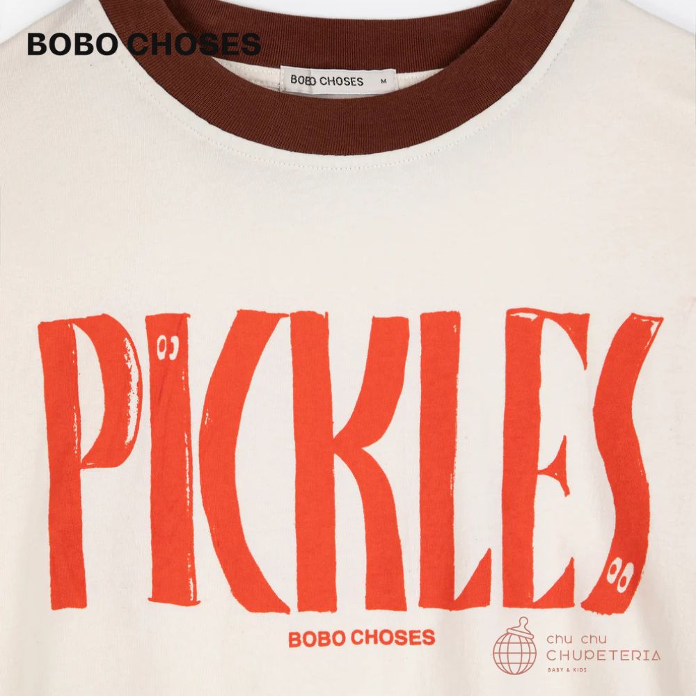 【BOBO CHOSES】[Adult]Colour block fitted T-shirt (26SS) _2 _ chu chu CHUPETERIA