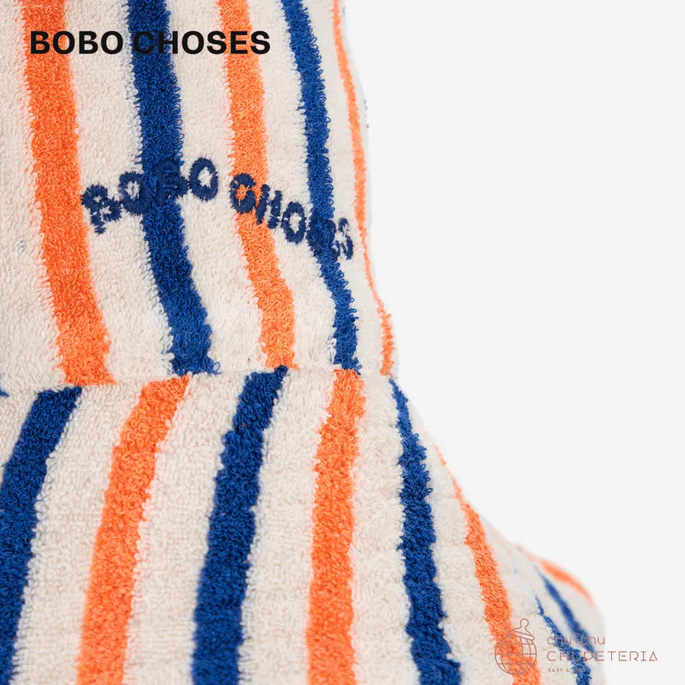 【BOBO CHOSES】Bobo Choses stripes terry cloth bucket hat _2 _ chu chu CHUPETERIA
