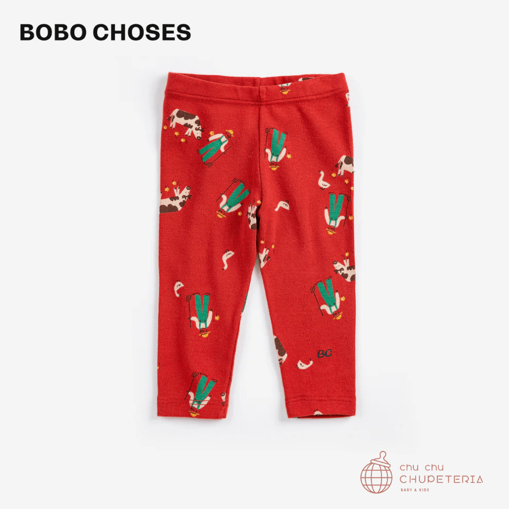 【BOBO CHOSES】[Drop 1] [BABY] Farm Adventure all over leggings (26SS) _1 _ chu chu CHUPETERIA