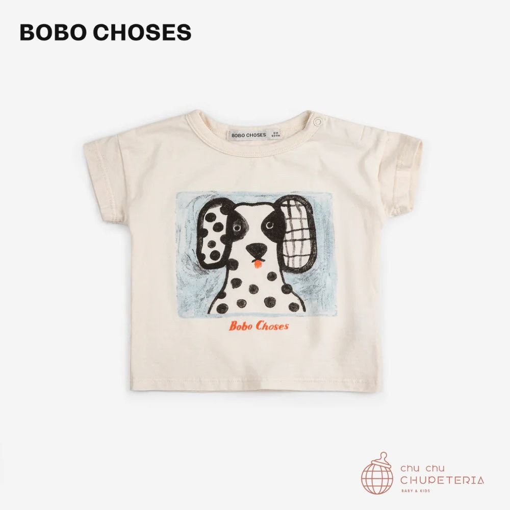 【BOBO CHOSES】[Drop 1] [BABY] Van Dog T-shirt (26SS) _1 _ chu chu CHUPETERIA