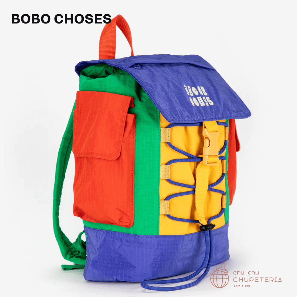 【BOBO CHOSES】[Drop 1] Bobo Choses Modern color block backpack (26SS) _2 _ chu chu CHUPETERIA