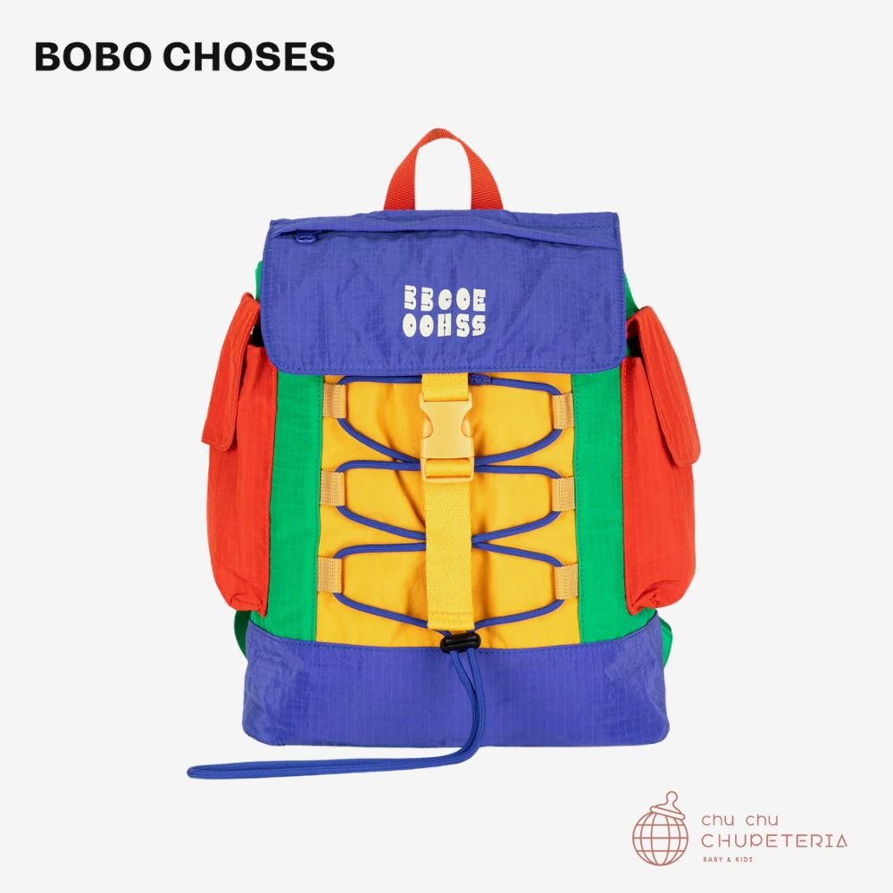【BOBO CHOSES】[Drop 1] Bobo Choses Modern color block backpack (26SS) _1 _ chu chu CHUPETERIA
