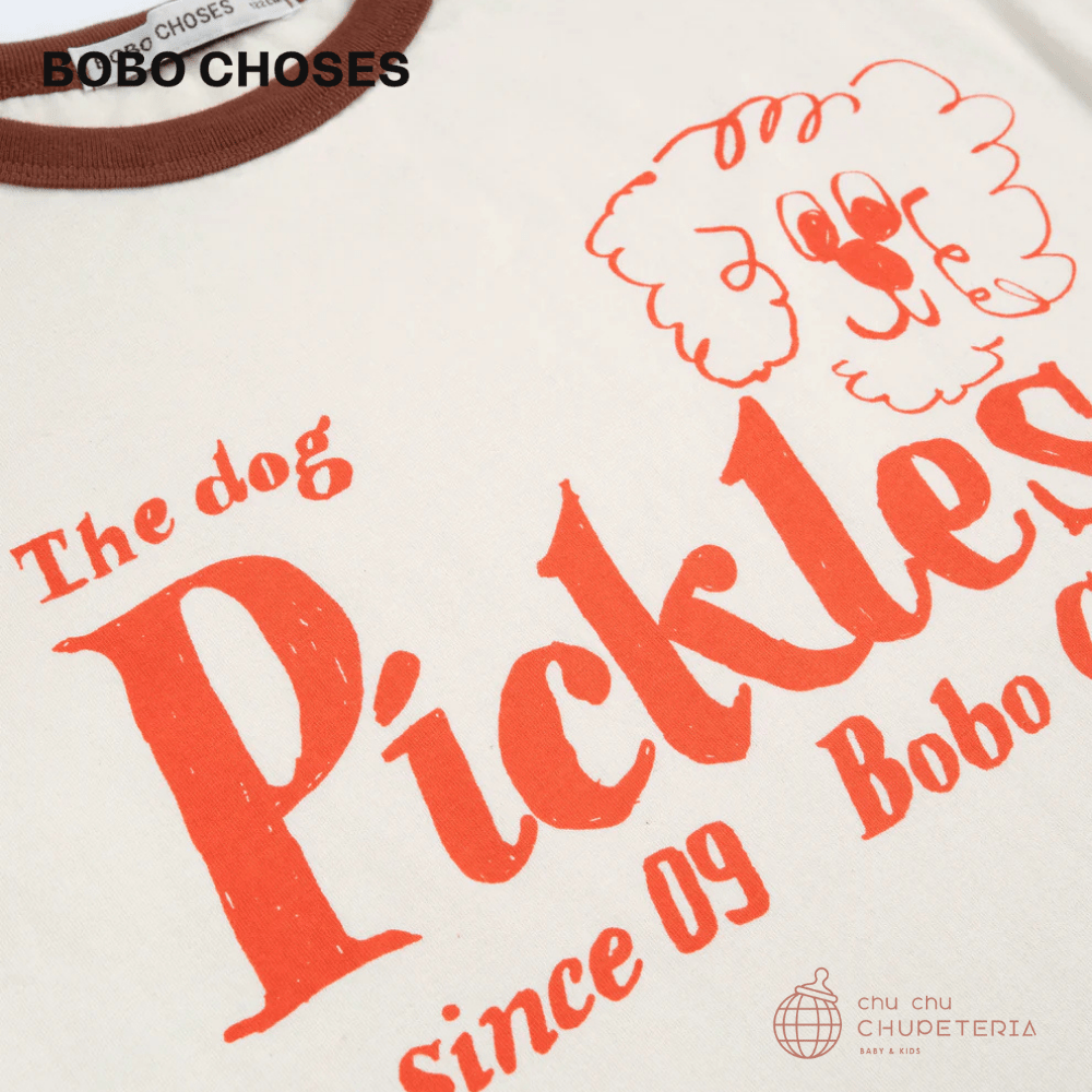 【BOBO CHOSES】[Drop 1] Pickles The Dog T-shirt (26SS) _2 _ chu chu CHUPETERIA