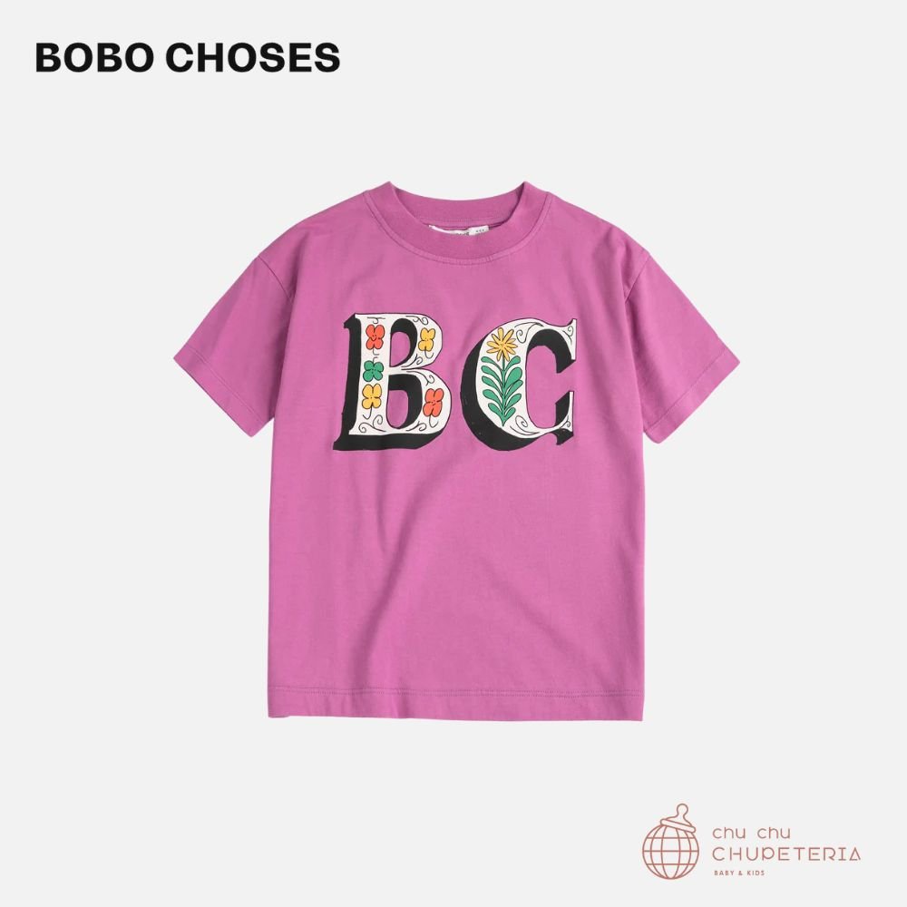 【BOBO CHOSES】[Drop 1] Spring Letters T‑shirt (26SS) _1 _ chu chu CHUPETERIA