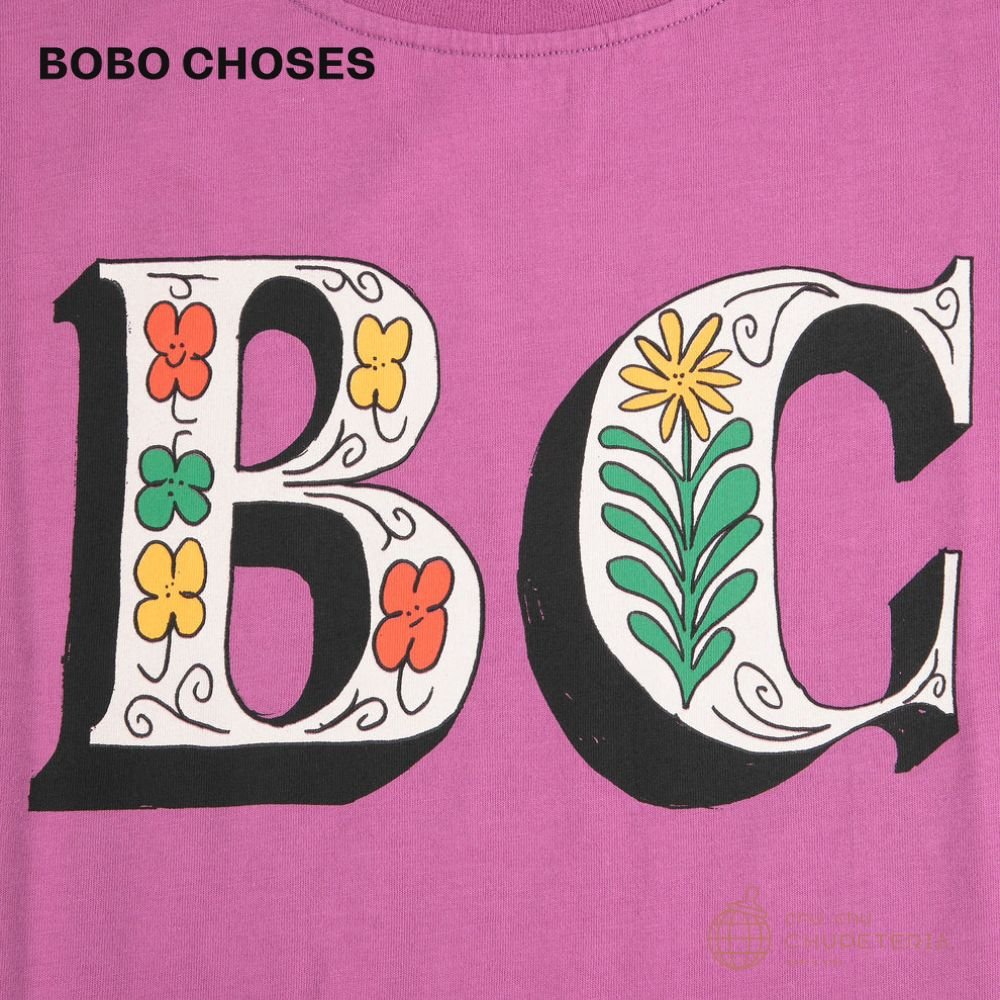 【BOBO CHOSES】[Drop 1] Spring Letters T‑shirt (26SS) _2 _ chu chu CHUPETERIA