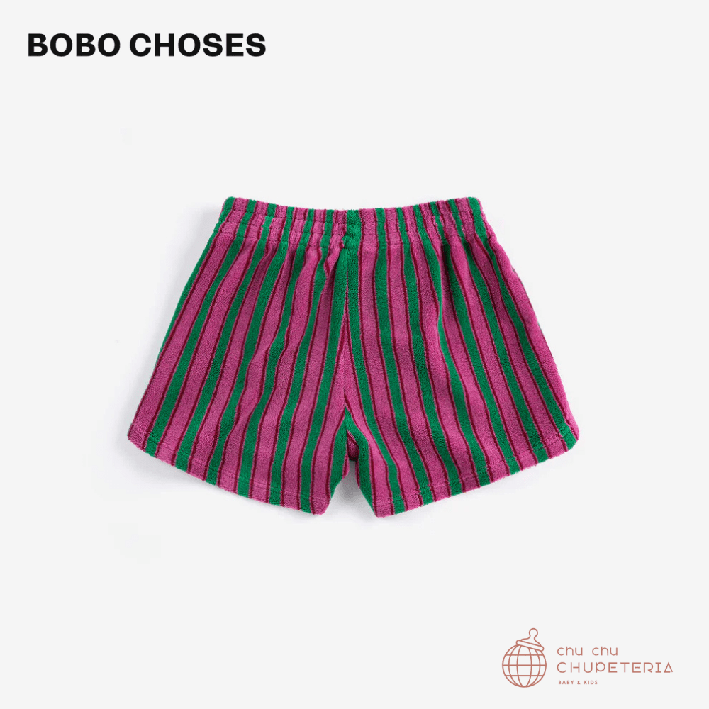 【BOBO CHOSES】[Drop 1] Striped terry cloth shorts (26SS) _2 _ chu chu CHUPETERIA