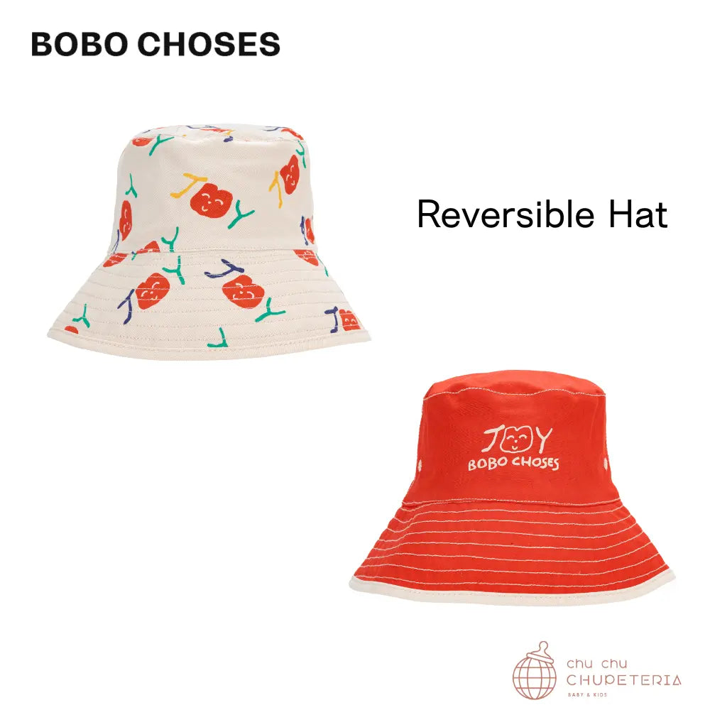 【BOBO CHOSES】Drop 2: Joyful Face reversible hat _1 _ chu chu CHUPETERIA