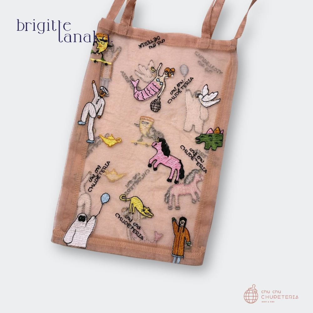 《送料無料》【CHUPETERIA x Brigitte Tanaka】Sac CHUPETERIA - Dusty Peach _2 _ chu chu CHUPETERIA