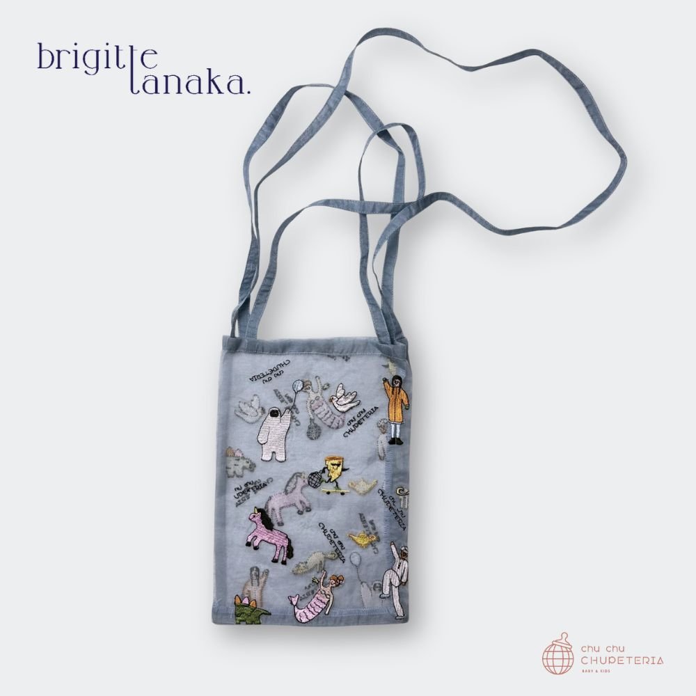 《送料無料》【CHUPETERIA x Brigitte Tanaka】Sac CHUPETERIA - Mist Blue _1 _ chu chu CHUPETERIA