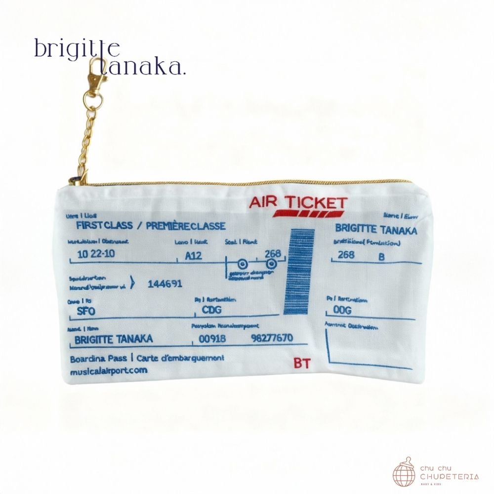 《即納》《送料無料》【Brigitte Tanaka】26SS Collection - Airticket Pochette Keyholder _1 _ chu chu CHUPETERIA